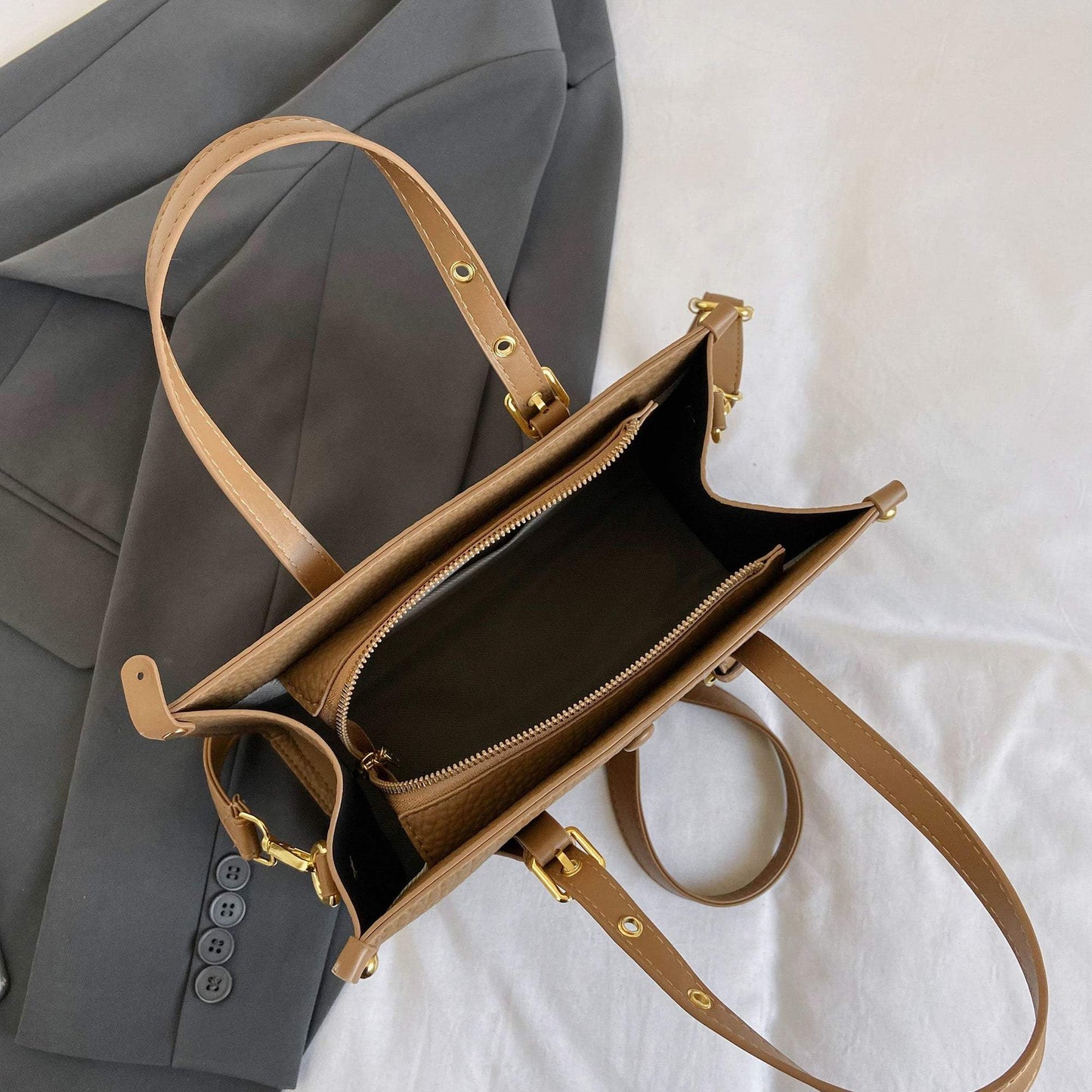 The Vegan Crossbody - Classy Leather Bags - Flyclothing LLC