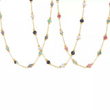 18K Gold-Plated Titanium Steel Necklace - Trendsi - Flyclothing LLC