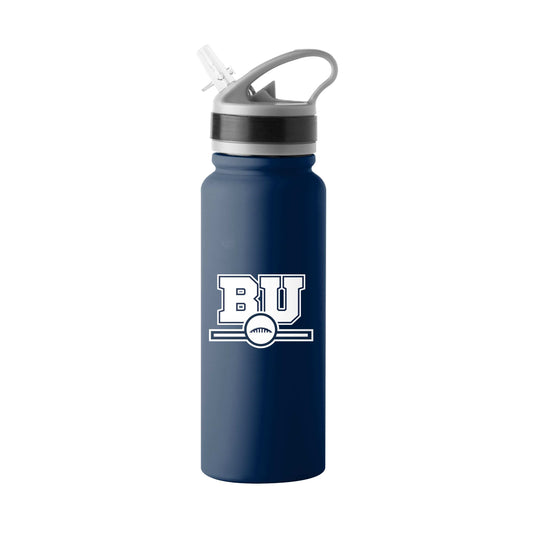 Butler 25oz Campus Color Letterman Stainless Single Wall Flip Top Bottle - Logo Brands - Flyclothing LLC