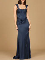 Sleeveless Corset Gown