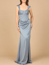 Sleeveless Corset Gown