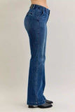 Judy Blue Full Size Mid Rise Bootcut Jeans with Welt Pockets Plus Size - Trendsi - Flyclothing LLC