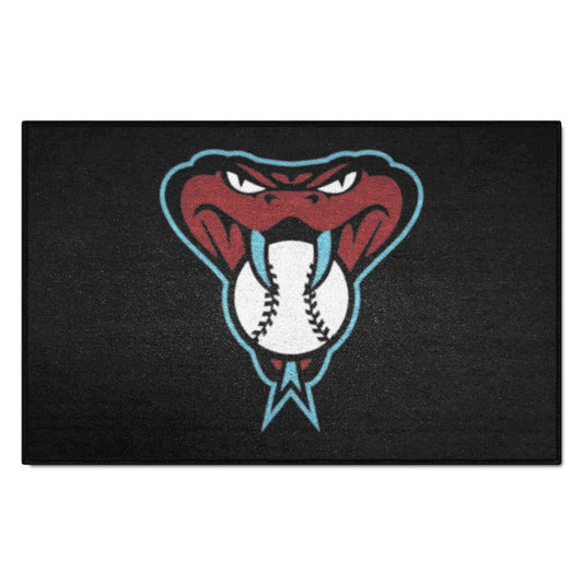 Arizona Diamondbacks Starter Mat Accent Rug - 19in. x 30in. - Arizona Diamondbacks