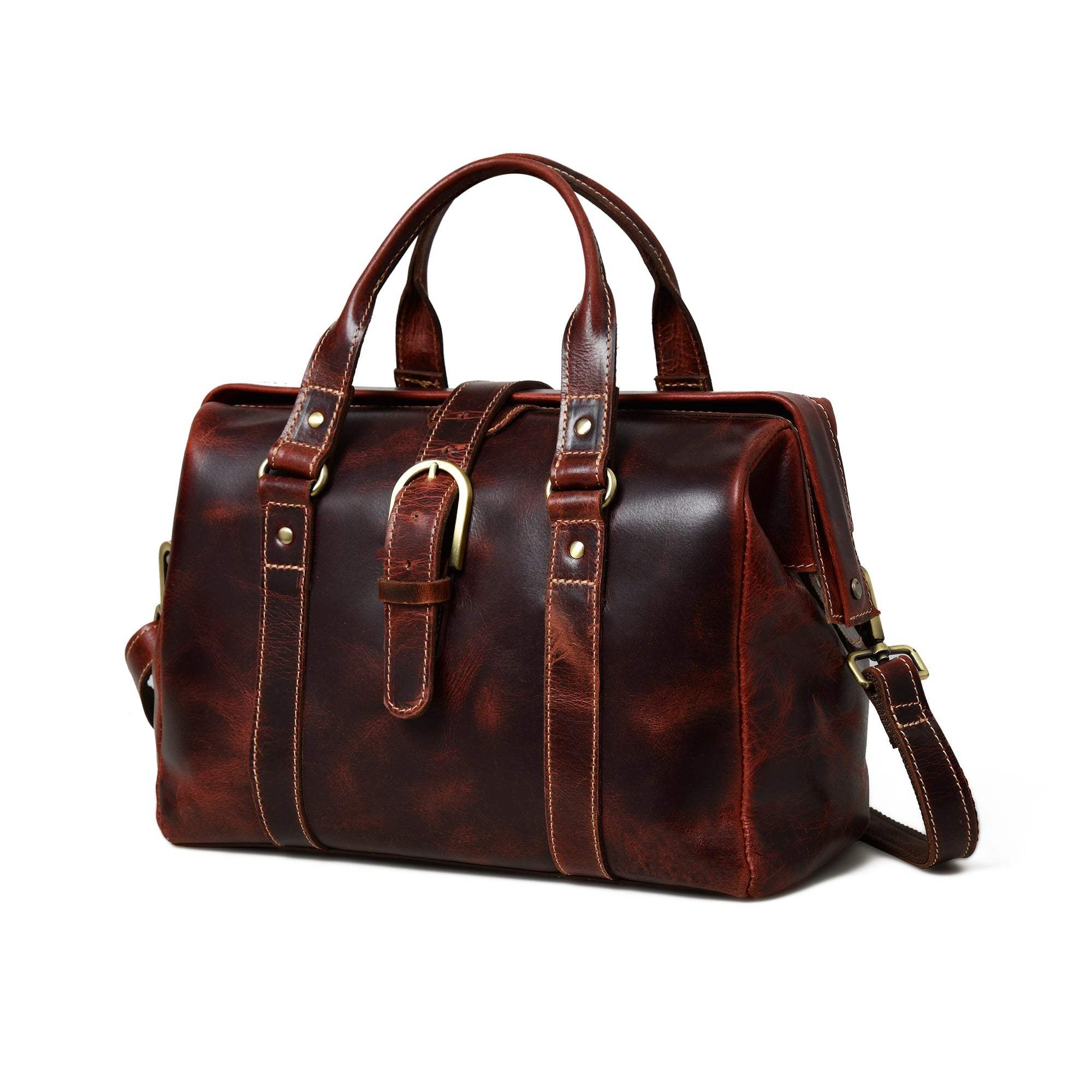Wineberry Chic Handbag - Classy Leather Bags - Flyclothing LLC