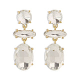 Alloy Geometric Dangle Earrings - Trendsi - Flyclothing LLC