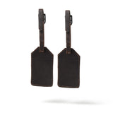 Leather Luggage Tag Set - Classy Leather Bags - Flyclothing LLC