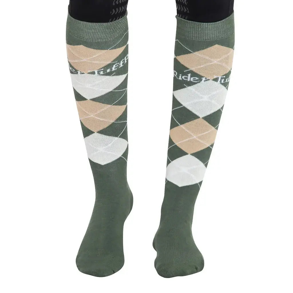 TuffRider Argyle Knee Hi Socks - Breeches.com - Flyclothing LLC