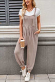 Lovelet Knotted Strap Overalls with Pockets - Trendsi - Flyclothing LLC