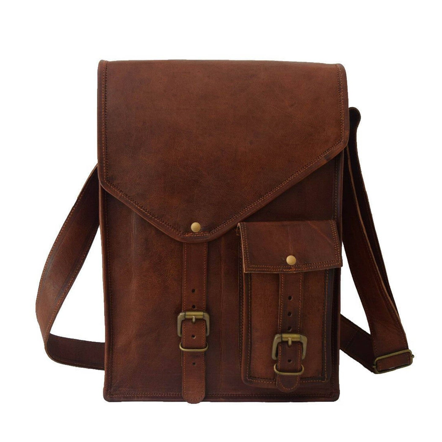 The Barnett Crossbody - Classy Leather Bags - Flyclothing LLC