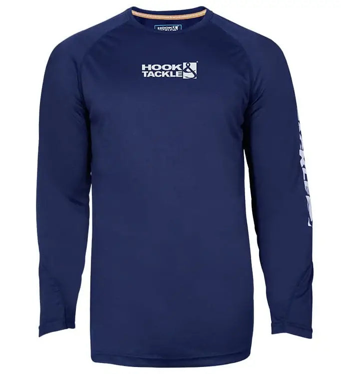 Men's Marlin Groove L/S UV Fishing Shirt - Hook & Tackle - Flyclothing LLC