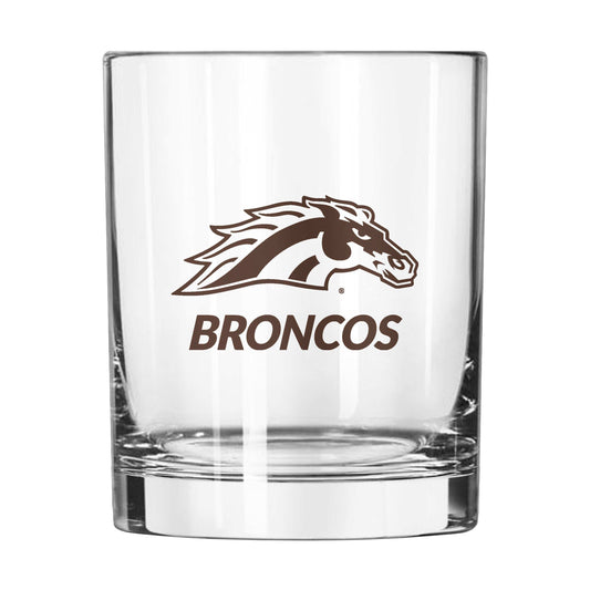 Western Michigan 14oz Gameday Rocks Glass - Logo Brands - Flyclothing LLC