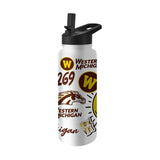 Western Michigan 34oz Native Quencher Bottle - Logo Brands - Flyclothing LLC