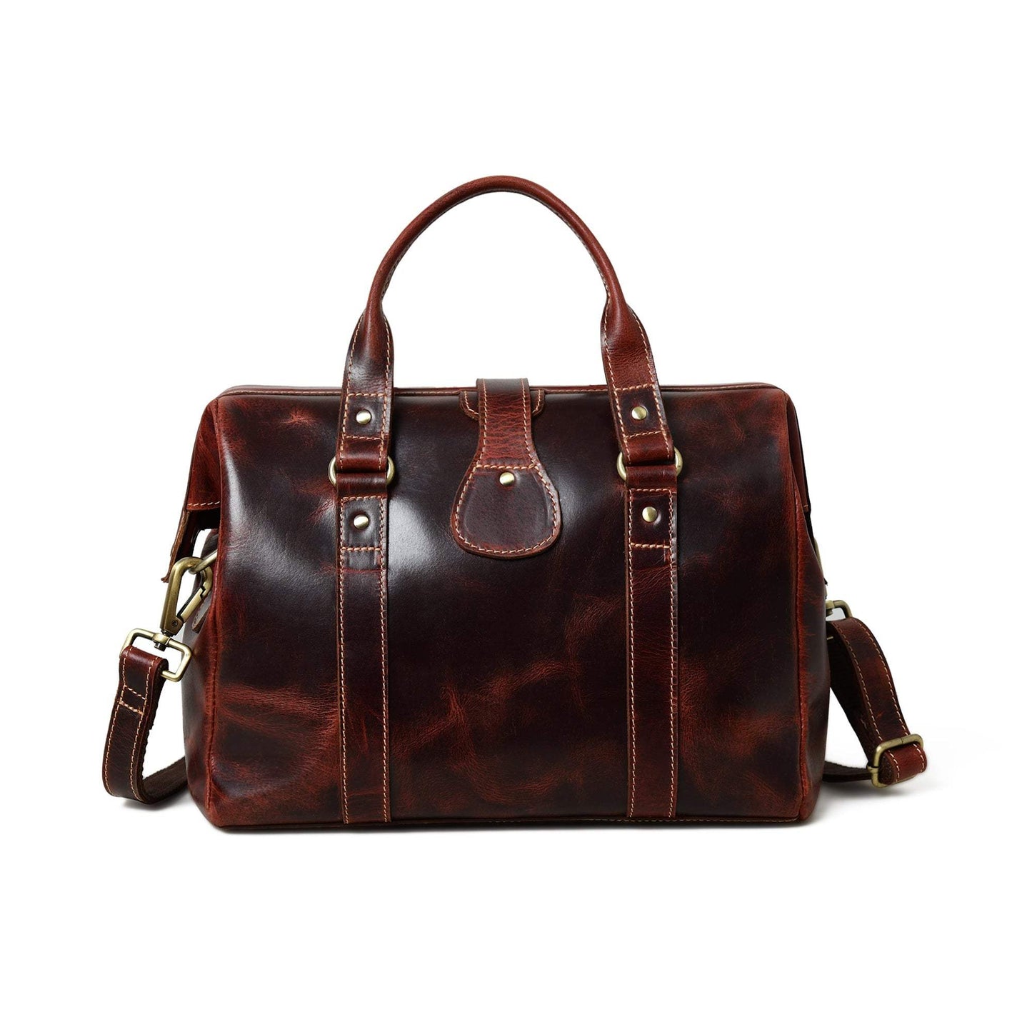 Wineberry Chic Handbag - Classy Leather Bags - Flyclothing LLC