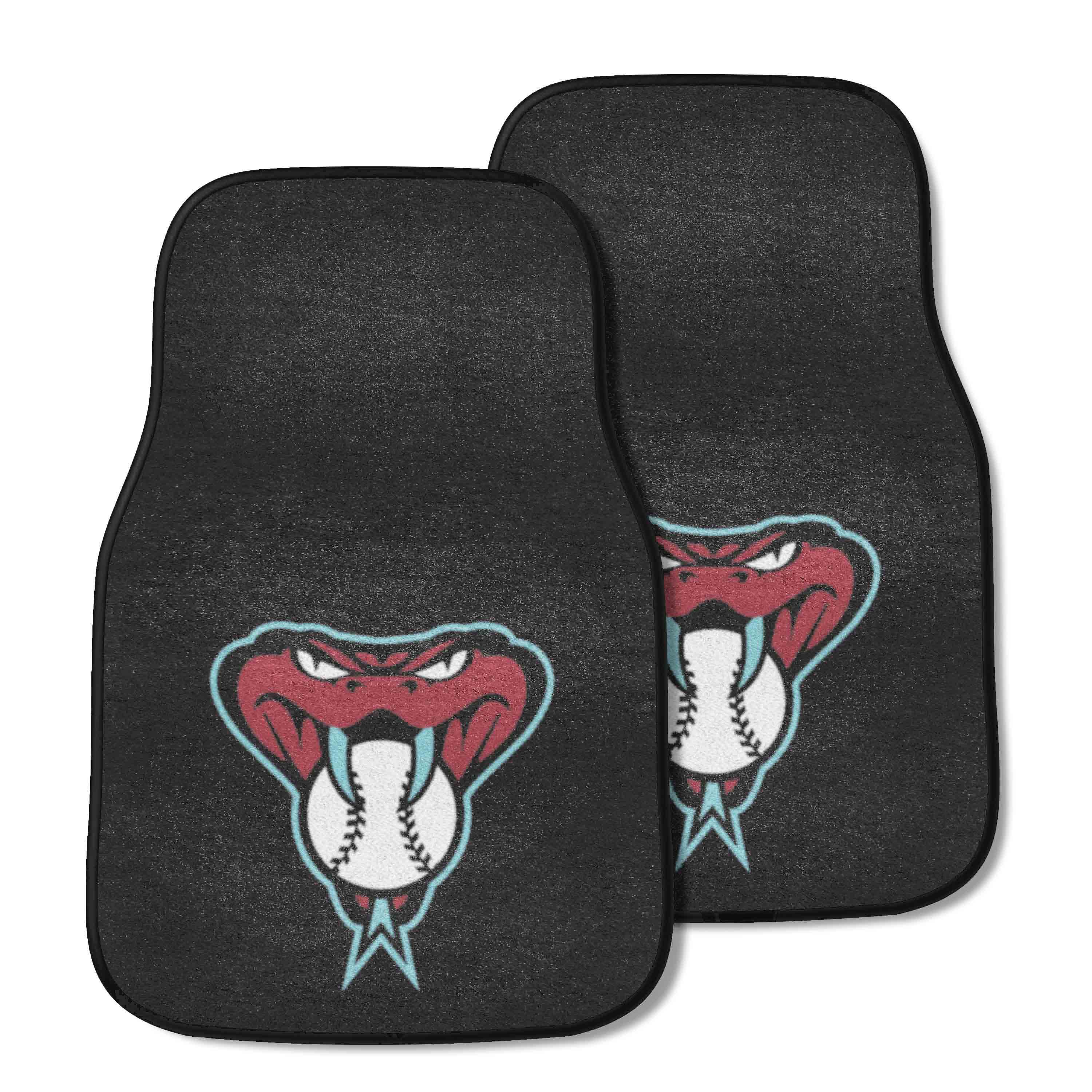 Arizona Diamondbacks Front Carpet Car Mat Set - 2 Pieces - Arizona Diamondbacks