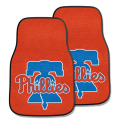 Philadelphia Phillies Front Carpet Car Mat Set - 2 Pieces - Philadelphia Phillies