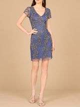 Cap Sleeve Cocktail Dress  - OUTLET