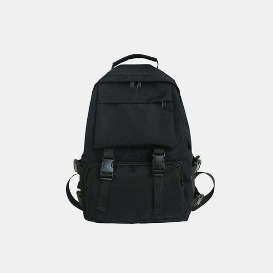 Oxford Cloth Adjustable Straps Backpack Bag - Trendsi - Flyclothing LLC