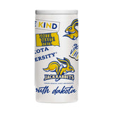 South Dakota State 12oz Native Powdercoat SlimCan Coolie - Logo Brands - Flyclothing LLC