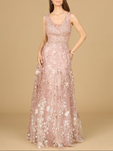 Ombre Lace Ballgown