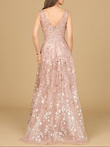 Ombre Lace Ballgown