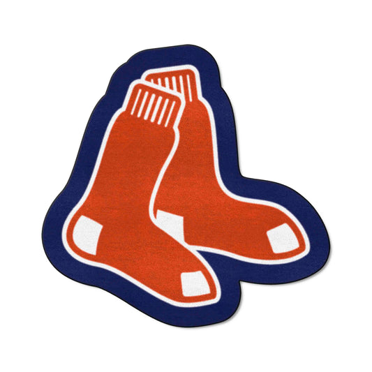 Boston Red Sox Mascot Rug "Red Socks" Logo - Boston Red Sox