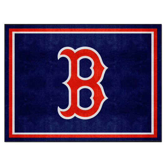 Boston Red Sox 8ft. x 10 ft. Plush Area Rug - Boston Red Sox