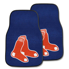 Boston Red Sox Front Carpet Car Mat Set - 2 Pieces - Boston Red Sox