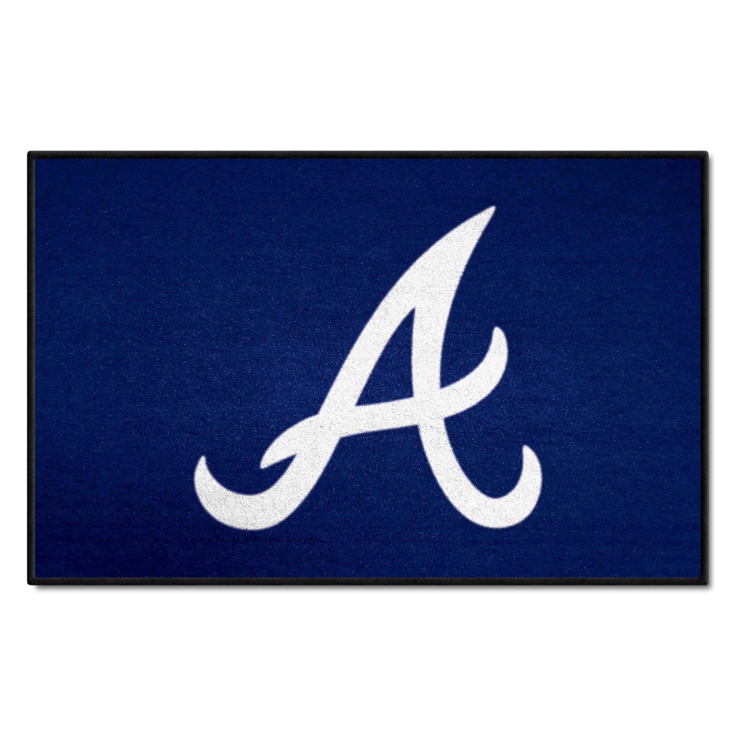 Atlanta Braves Starter Mat Accent Rug - 19in. x 30in. - Atlanta Braves