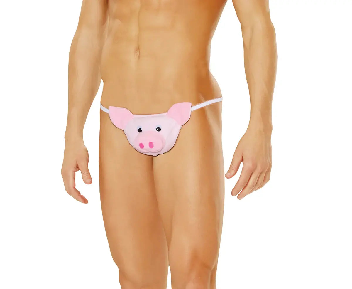 Elegant Moments Pink Men's Pig Pouch 2918 - Elegant Moments - Flyclothing LLC