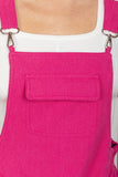 VERY J Adjustable Suspender Overalls with Pockets - Trendsi