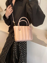 Top-Handle Crossbody Bag - Trendsi - Flyclothing LLC