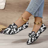 Mesh Point Toe Flat Slip-Ons - Trendsi - Flyclothing LLC