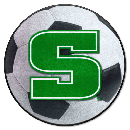 Slippery Rock The Rock Soccer Ball Rug - 27in. Diameter