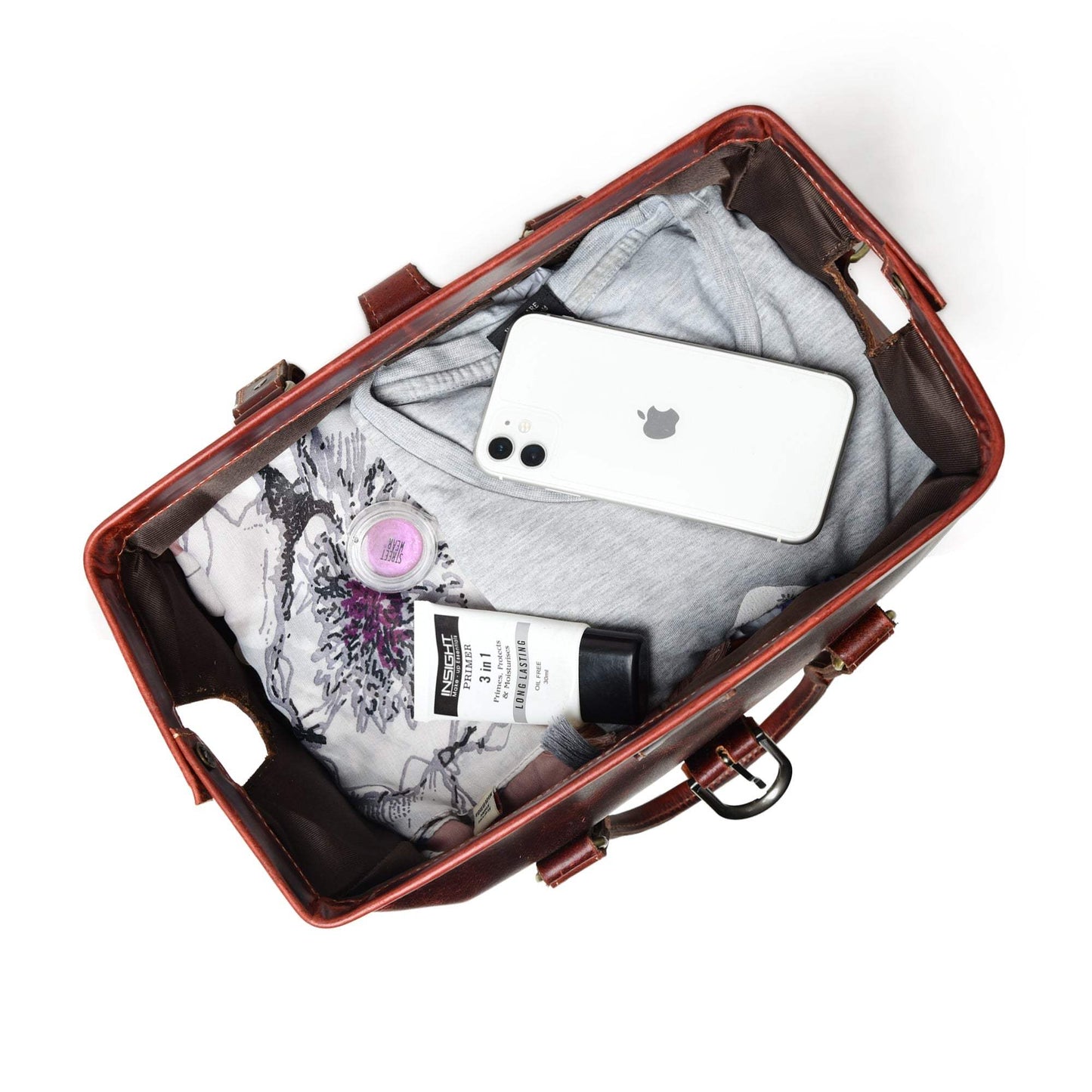 Wineberry Chic Handbag - Classy Leather Bags - Flyclothing LLC