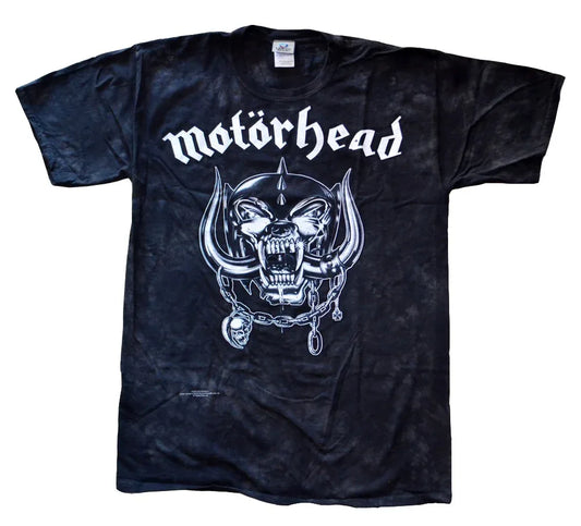 Motorhead Mens Tye-Die England Shirt Black - Motorhead - Flyclothing LLC