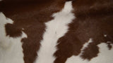 2' X 3' Brown and White Cowhide Hand Woven Area Rug - Homeroots - Flyclothing LLC