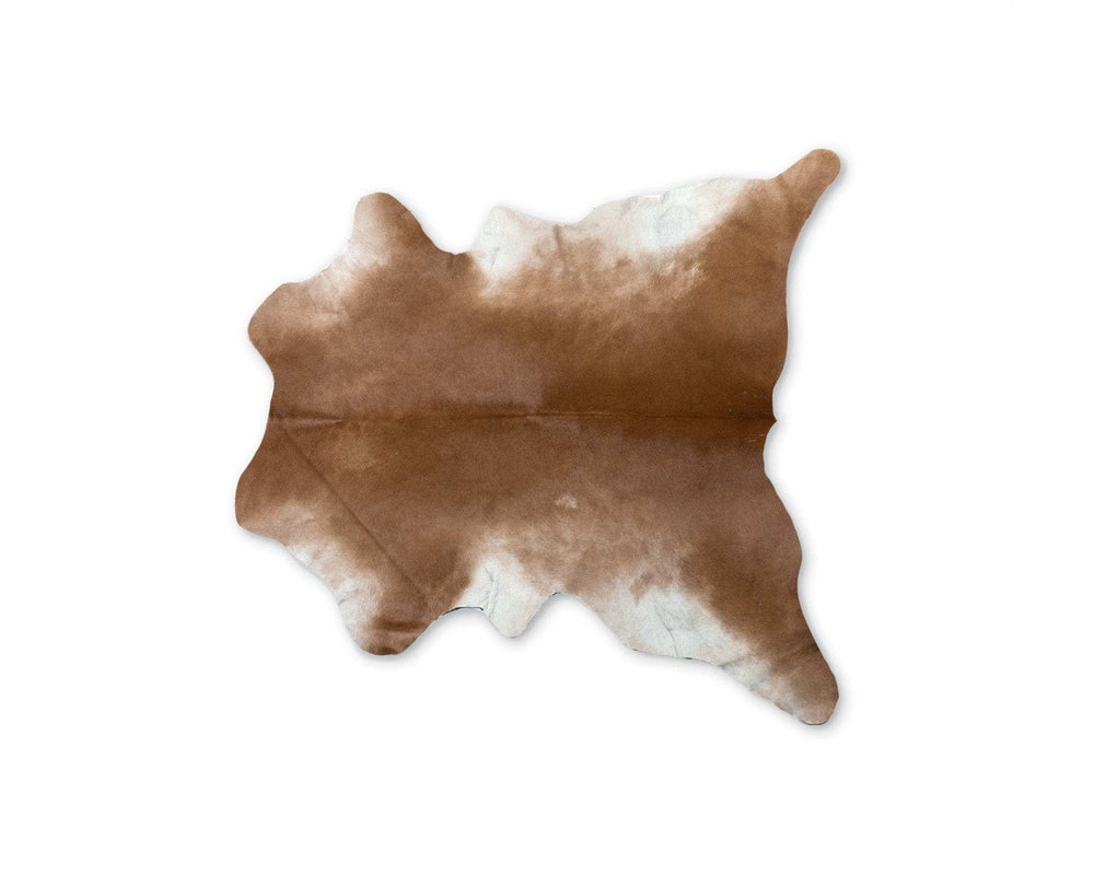 2' X 3' Tan Print Cowhide Area Rug - Homeroots - Flyclothing LLC