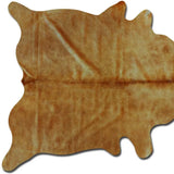 6' X 7' Golden Honey Exotic Cowhide Area Rug - Homeroots - Flyclothing LLC