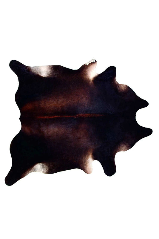 6' X 7' Black and White Cowhide Area Rug - Homeroots - Flyclothing LLC