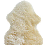 2' X 3' Gold Sheepskin Non Skid Area Rug - Homeroots - Flyclothing LLC