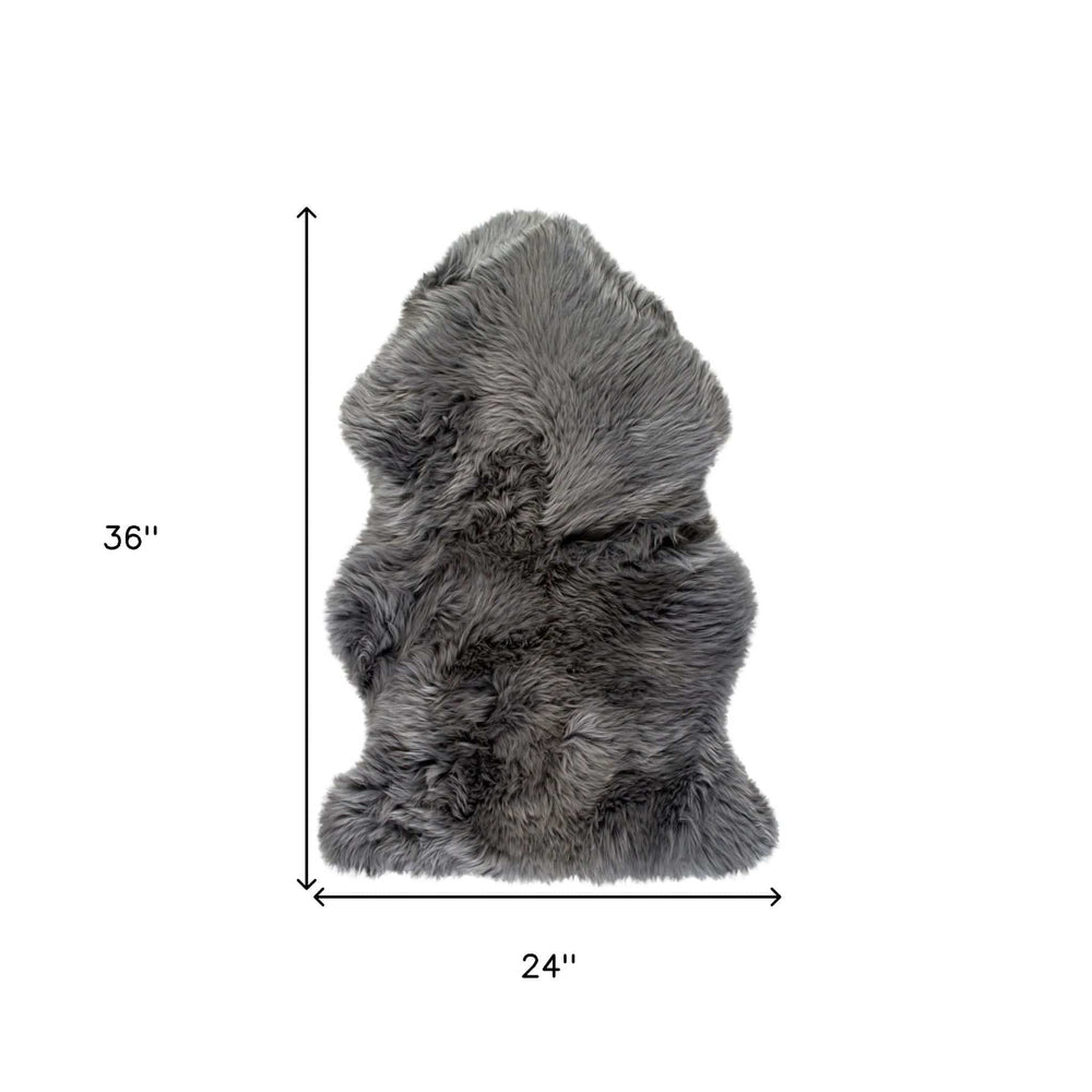 Grey Animal Print Area Rug - Homeroots - Flyclothing LLC