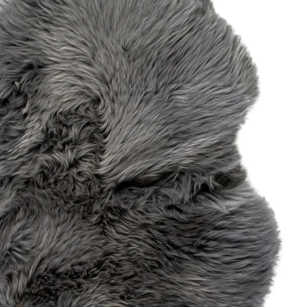 Grey Animal Print Area Rug - Homeroots - Flyclothing LLC