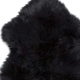 Black Animal Print Area Rug - Homeroots - Flyclothing LLC