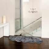 Grey Animal Print Area Rug - Homeroots - Flyclothing LLC