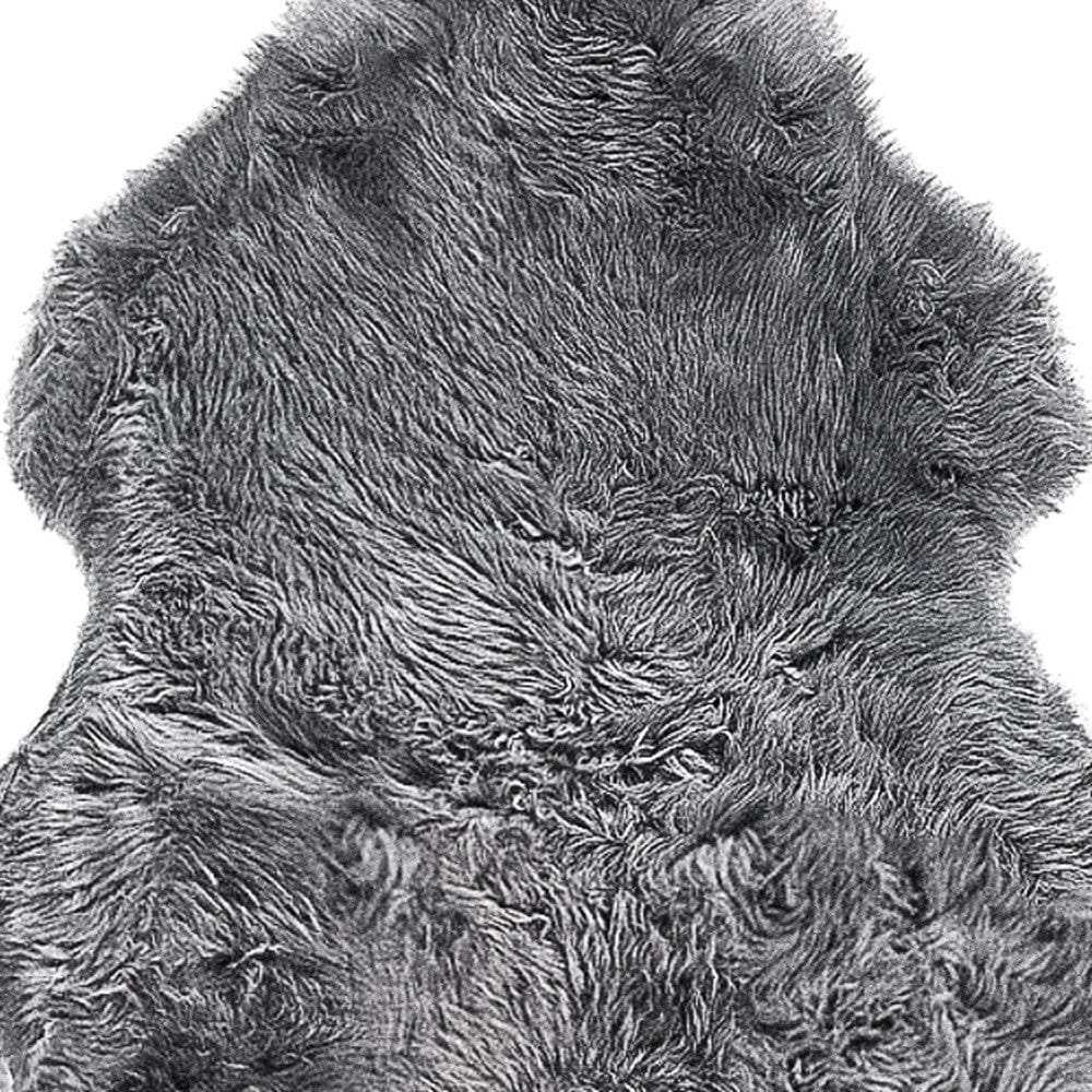 Grey Animal Print Area Rug - Homeroots - Flyclothing LLC