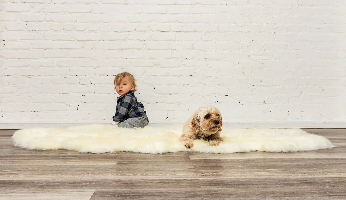 Natural Animal Print Area Rug - Homeroots - Flyclothing LLC