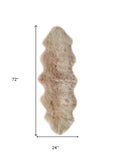Taupe Animal Print Area Rug - Homeroots - Flyclothing LLC