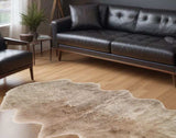 Taupe Animal Print Area Rug - Homeroots - Flyclothing LLC