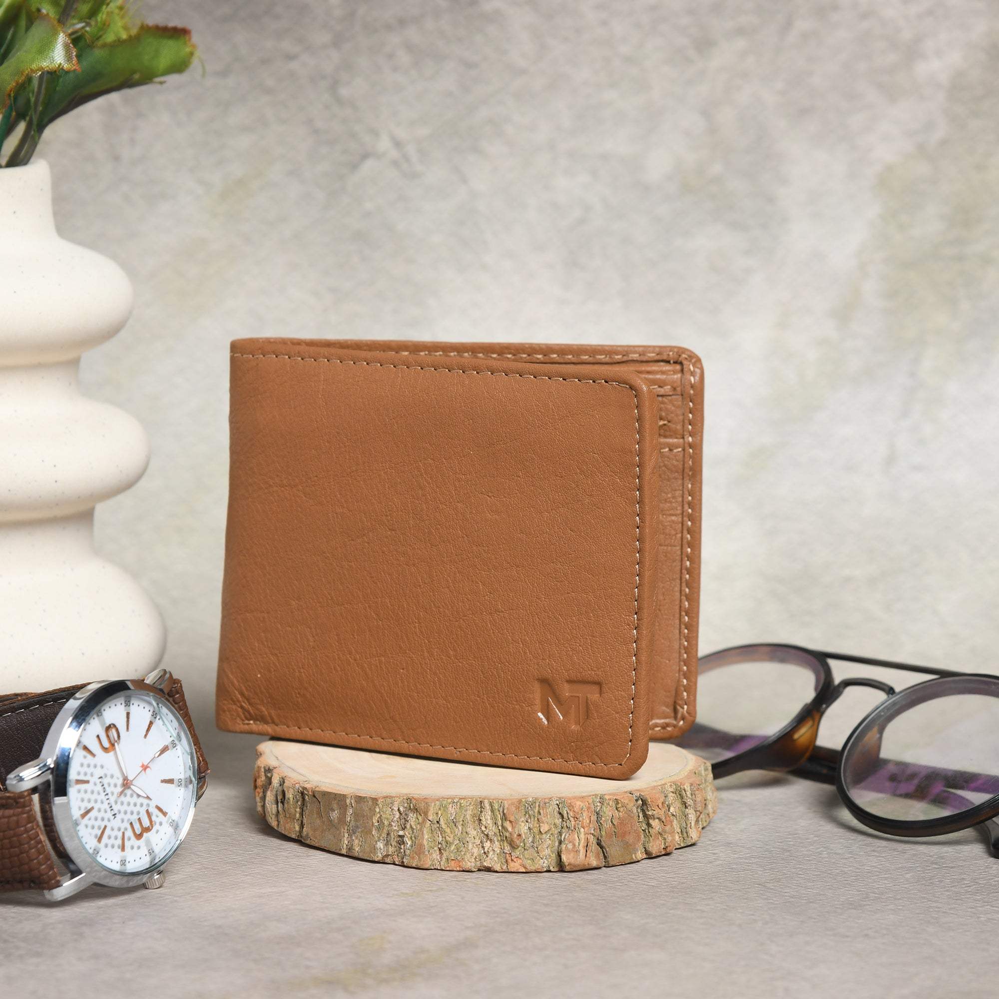 Kairo Slim Bi-Fold Wallet - Classy Leather Bags - Flyclothing LLC