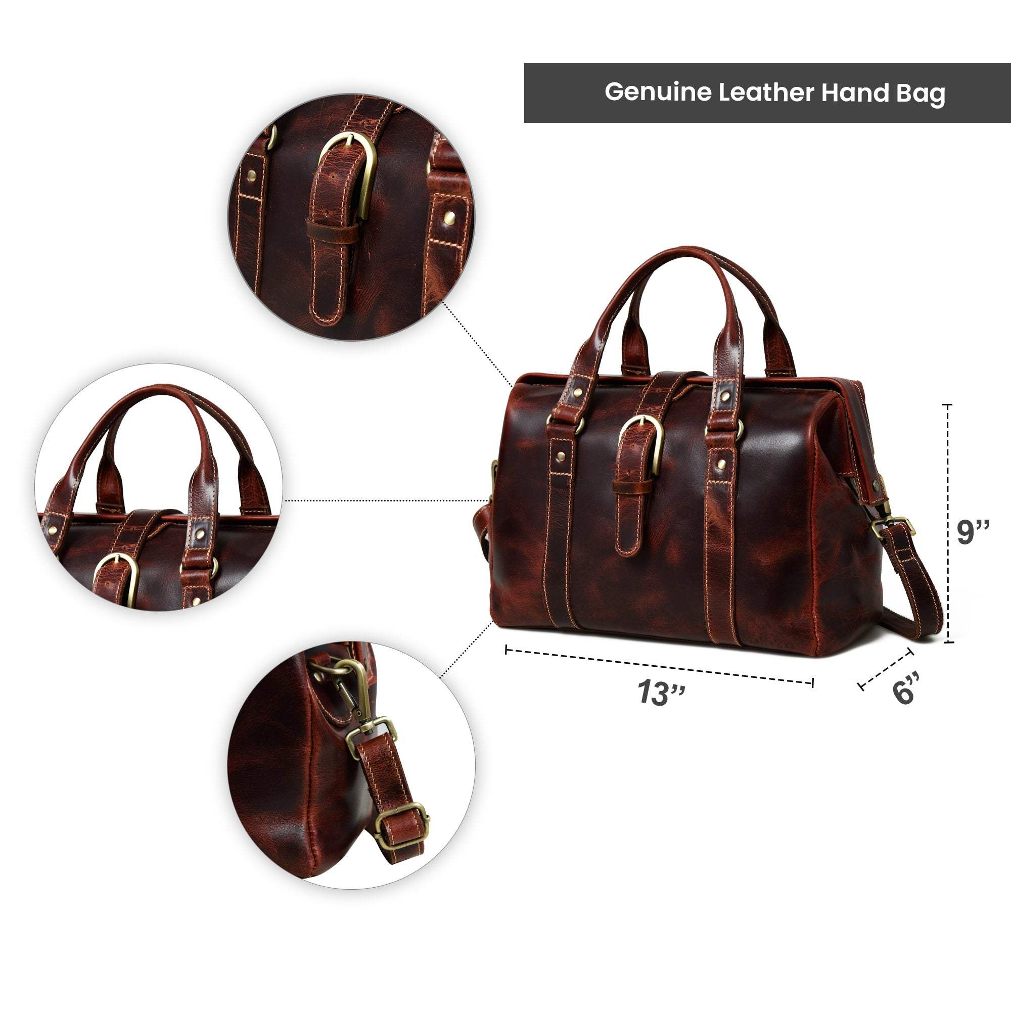 Wineberry Chic Handbag - Classy Leather Bags - Flyclothing LLC